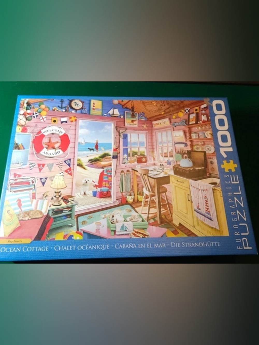 Eurographics Ocean Cottage 1000-Piece Jigsaw Puzzle